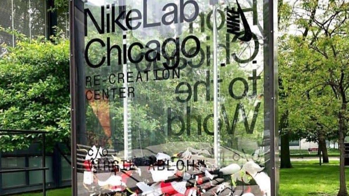 Off-White designer Virgil Abloh is teasing a new NikeLab project in Chicago at his old school.