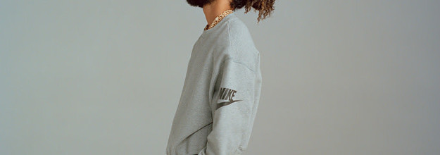 Fear of god x nike discount nrg ti crewneck dark grey heather