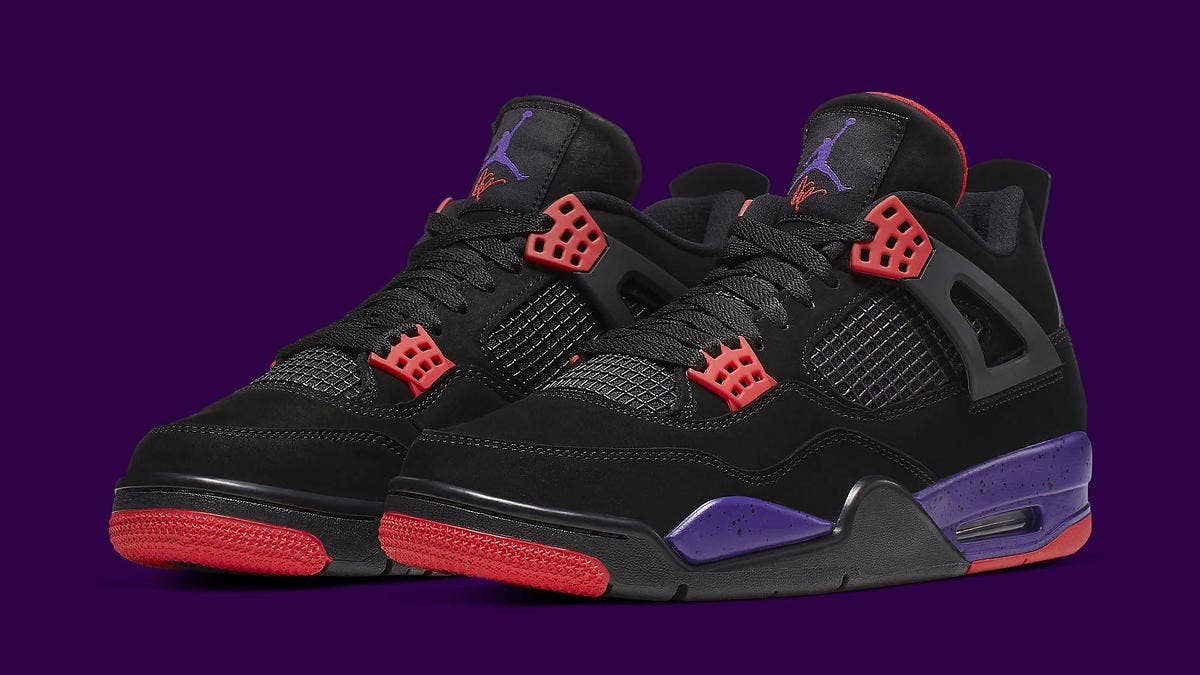 Jordan Brand re-released the Air Jordan 4 'Raptors' with Drake's signature on the tongue tag. Check out how you can purchase them now. 