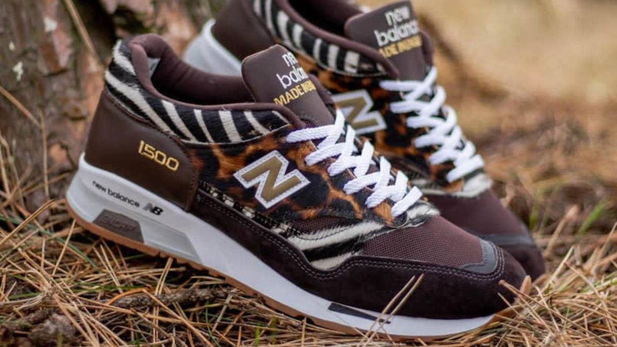 New Balance is releasing new 'Animal Pack' 1500 sneakers featuring zebra and cheetah print. Find the release date details here.