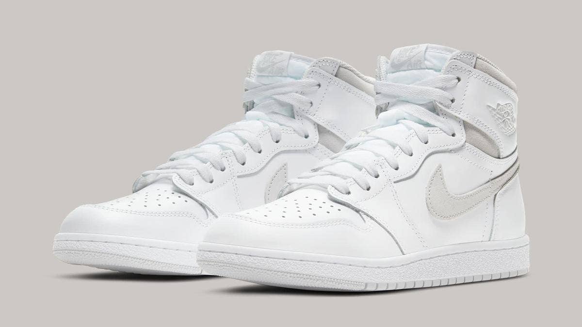 The Air Jordan 1 High '85 'Neutral Grey' is releasing in February 2021. Here's an official detailed look at the sneakers and release information.