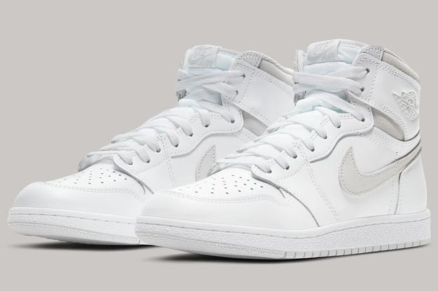 Air jordan high hot sale tops white