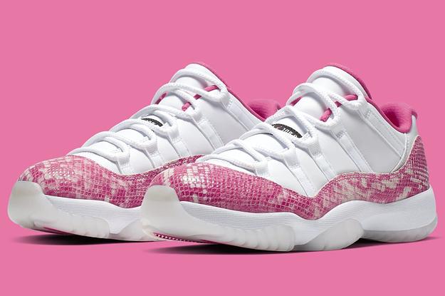 The Pink Snakeskin Air Jordan 11 Low Is Almost Here Complex