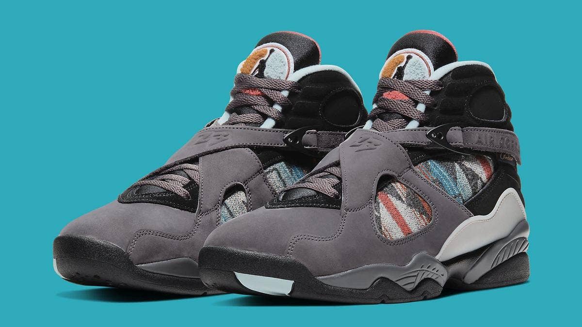 As part of this year's Nike N7 collection, the Air Jordan 8 Retro 'N7' is rumored to release on Nov. 8, 2019, for a retail price of $200. 