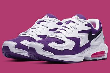 Nike Air Max2 Light 'White/Court Purple Hyper Pink' AO1741 103 (Pair)