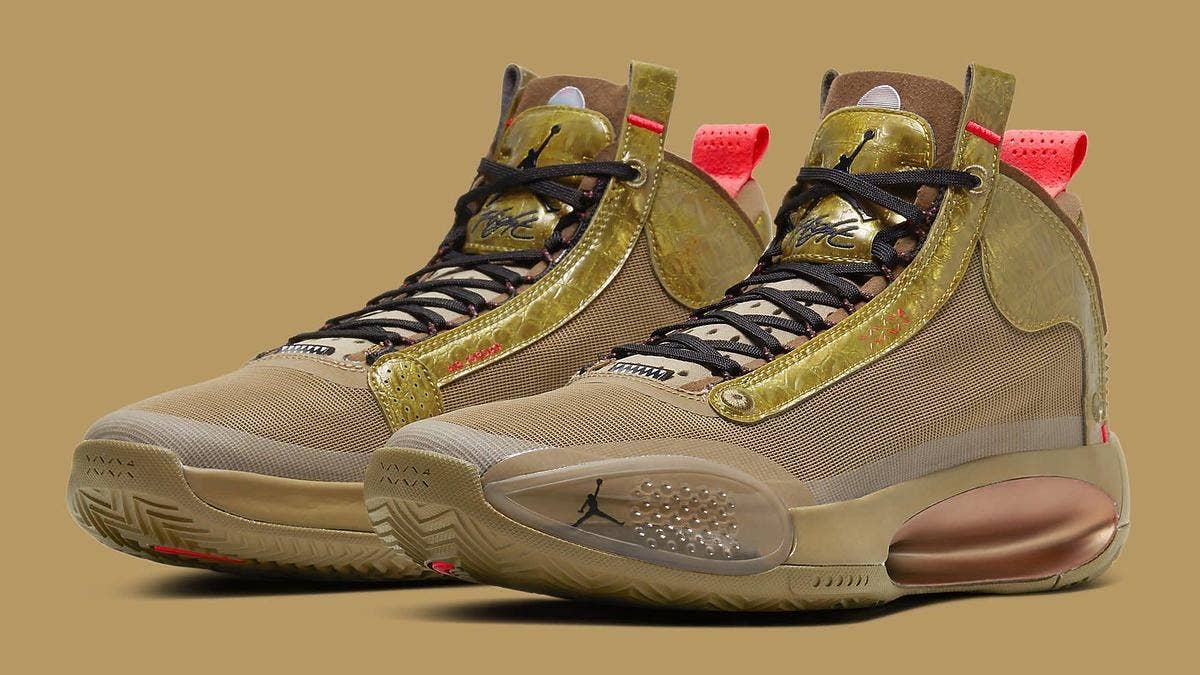 Zion Williamson's Air Jordan 34 'Bayou Boys' PE is releasing sometime in Mar. 2020. Click here for a detailed look and rumored release info.