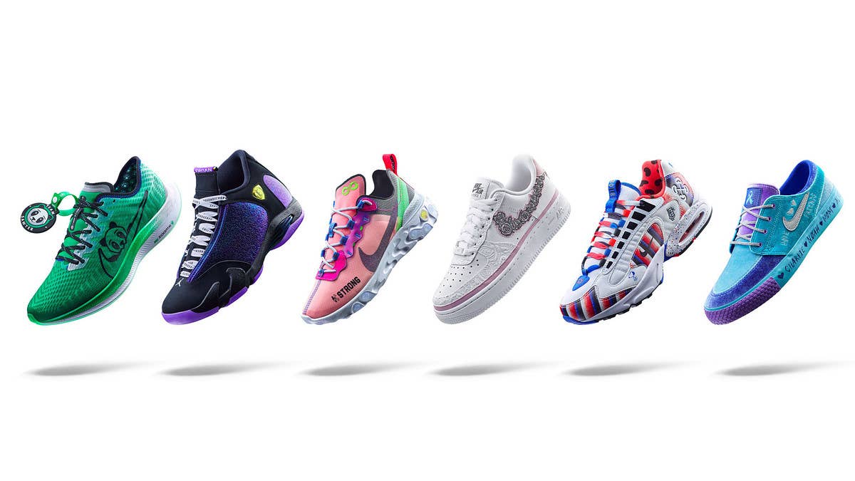 Continuing an annual tradition, patients from Doernbecher Hospital have designed six new Nike and Jordan sneakers slated to release in December 2019.