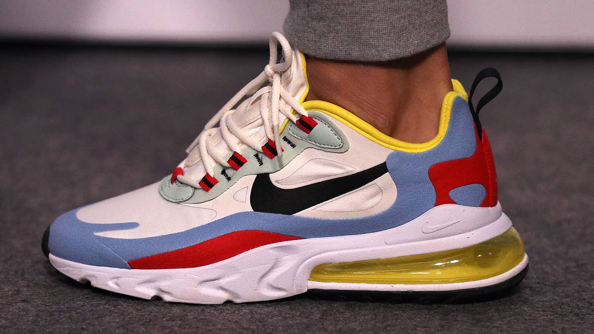 Nike has a new Air Max 270 model with React cushioning debuted by the U.S. Soccer Women's National Team ahead of the World Cup. Find the release date here.