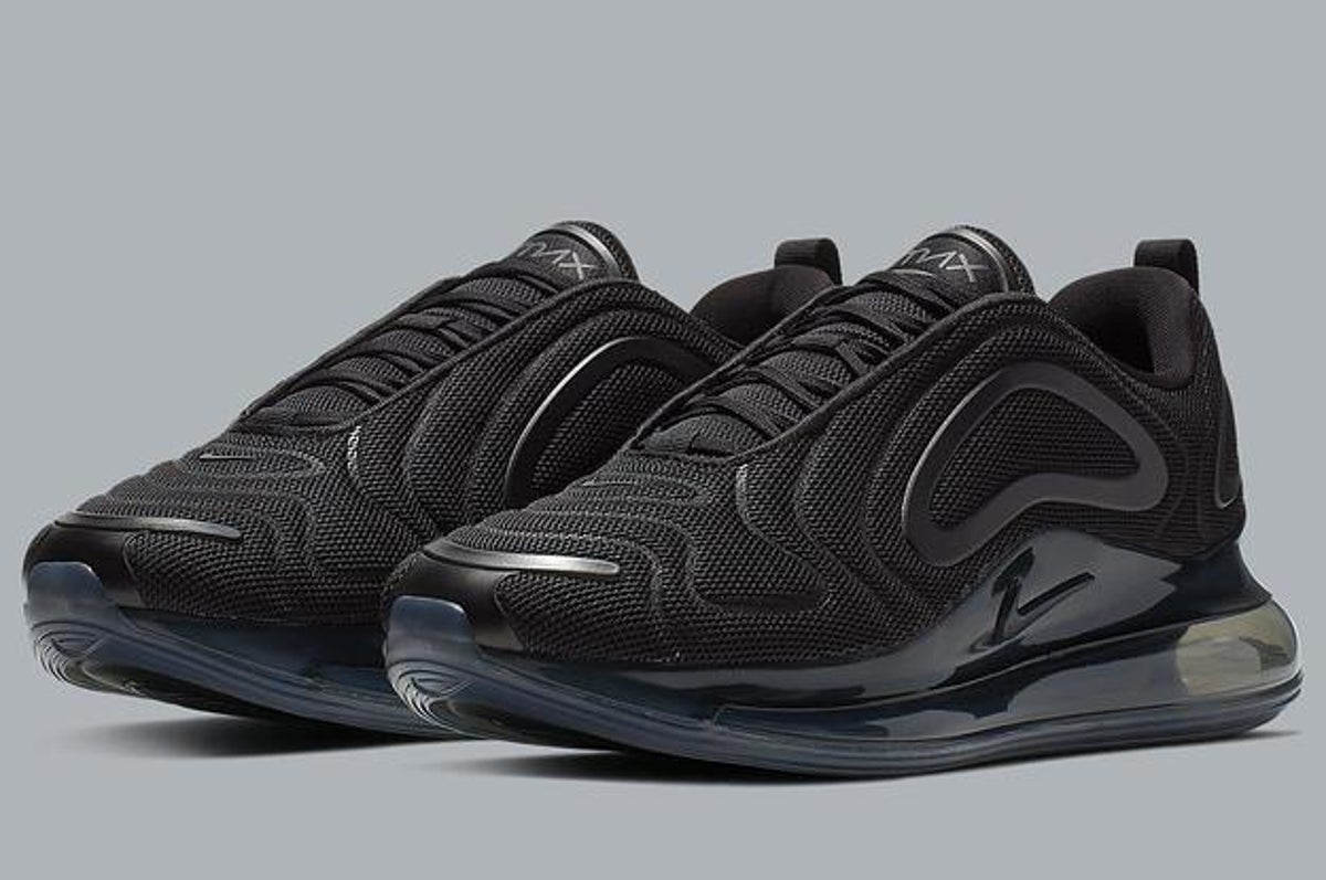 Look Out For The Nike Air Max 720 Triple Black •