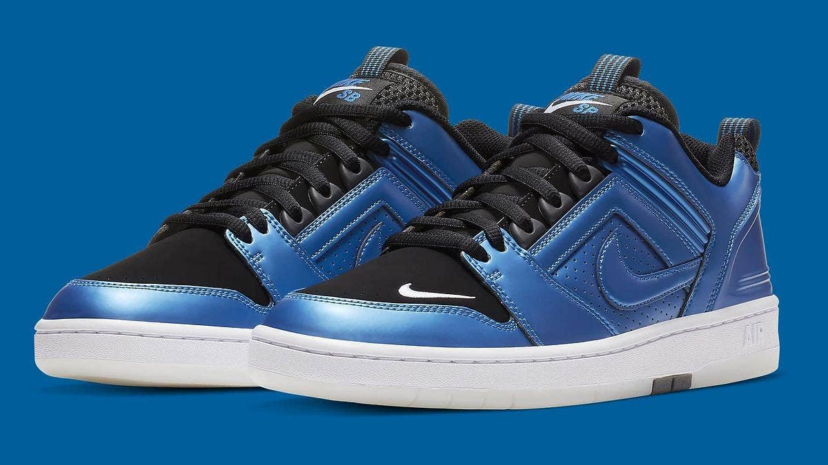 Another Nike Basketball model inspires the next Nike SB release with the upcoming 'Rivals Pack,' this time referencing Penny Hardaway's Air Foamposite One 'Neon Royal.'