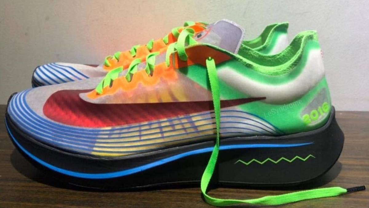 A new image of what appears to be the Nike Zoom Fly SP 'Doernbecher' has surfaced on Instagram. 