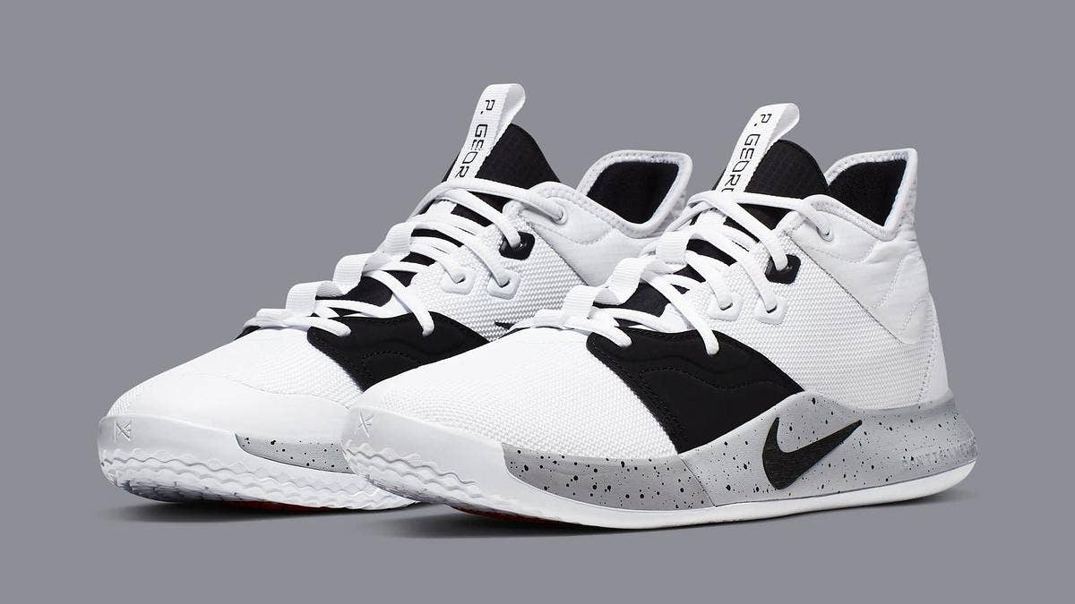 Official images have surfaced of a brand new Nike PG 3 colorway that resembles the 'White Cement' Air Jordan 4. Check out the latest details here.