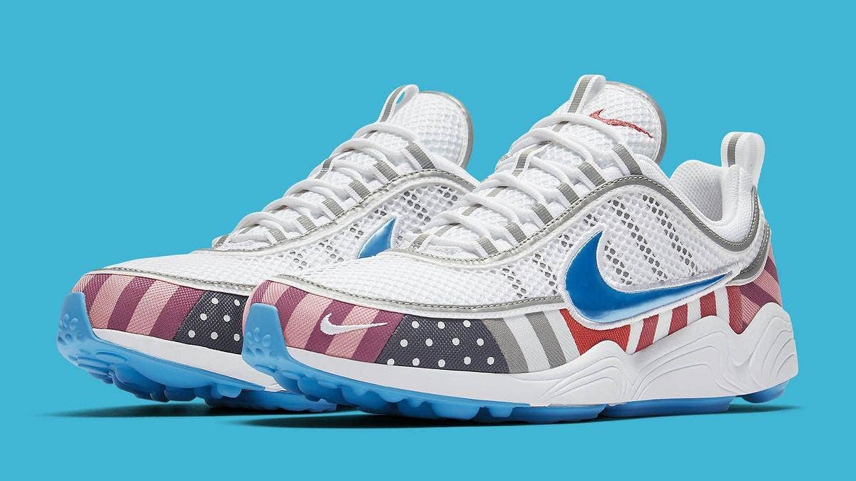Official images have been revealed for the upcoming Parra x Nike Air Zoom Spiridon collaboration scheduled to release in the coming week.s