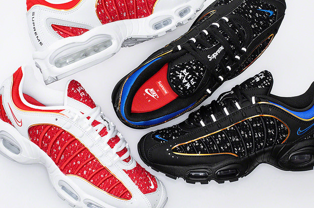 Supreme's Air Max Tailwind 4 Collab Will Release on Nike SNKRS