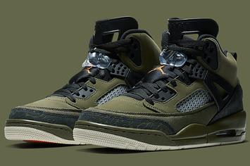 Jordan Spizike Undefeated Olive Green Release Date 315371 300 Pair