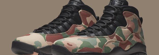 Camouflage on sale jordan 10s