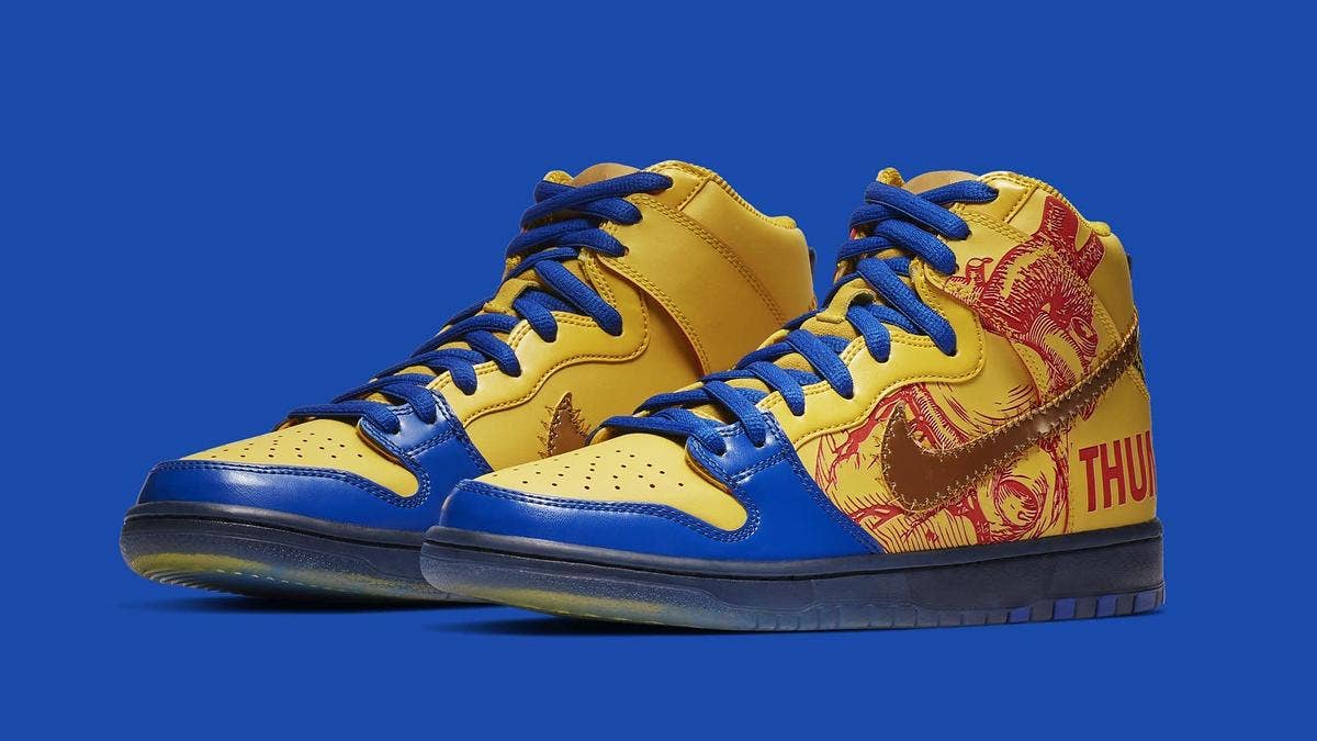 Nike is bringing back the 'Doernbecher' Nike SB Dunk High from 2012 to celebrate the 15th anniversary of the Doernbecher Freestyle collection.