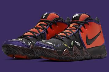Nike Kyrie 4 'Day of the Dead' CI0278 800 (Pair)