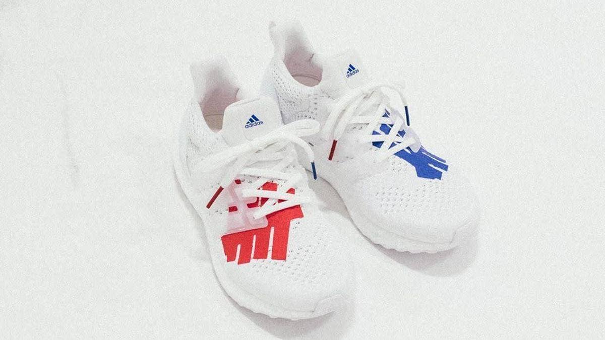 Official images have surfaced of an upcoming collaboration between Adidas and Undefeated on the Ultra Boost. Check out more details here.