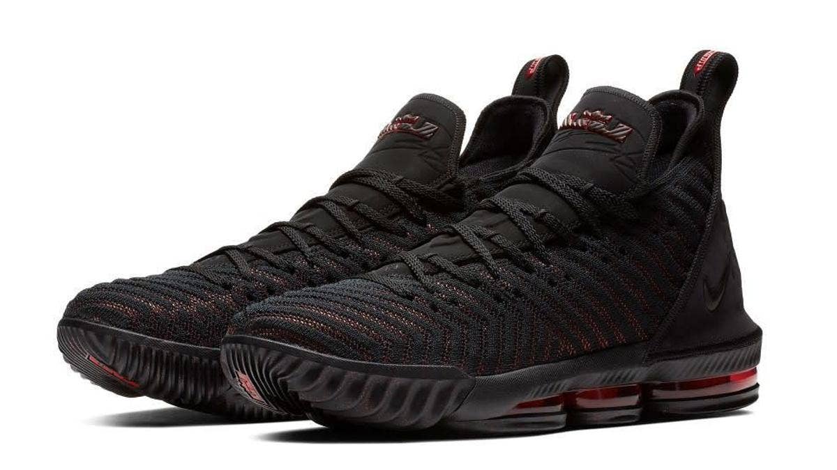 The release date and specs for the Nike LeBron 16 sneaker in its debut 'Fresh Bred' colorway. Find insight from designer Jason Petrie and more details here.