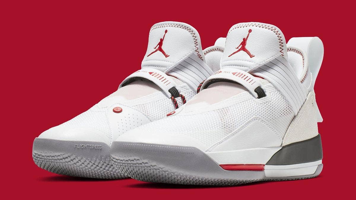While official release info is currently unknown, It appears that the low-cut version of the Air Jordan 33 is expected to begin releasing on Apr. 4, 2019.