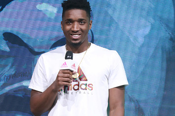 Donovan Mitchell at Adidas 'Republic of Sports' Event in China