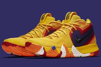 Nike Kyrie 4 EP 'Yellow/Multicolor' 943807 700 (Pair)