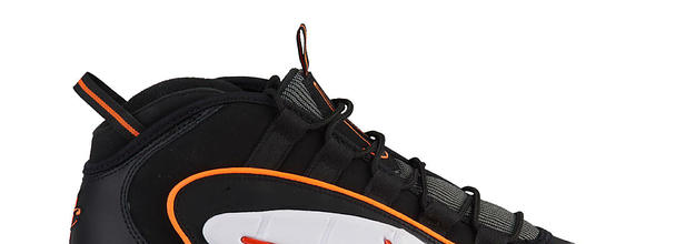 Air max penny black total cheap orange