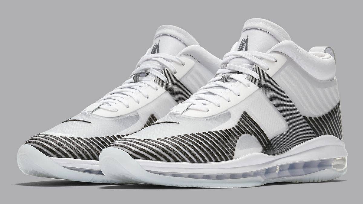 Making its debut this month, the project between LeBron James and menswear designer John Elliott is dropping on Aug. 15 in a white and black colorway retailing at $250.