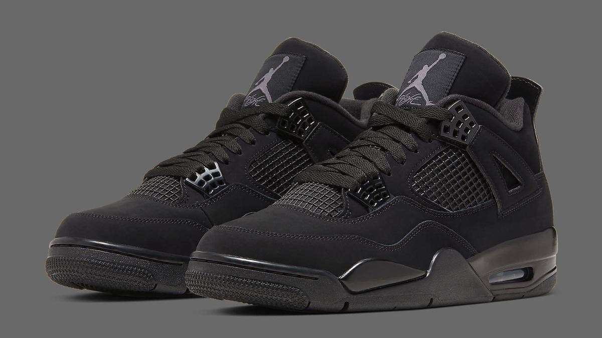 The popular 'Black Cat' Air Jordan 4 is reportedly re-releasing in January 2020 for a retail price of $200. Click here to learn more.