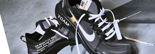 Off white zoom fly hot sale laces