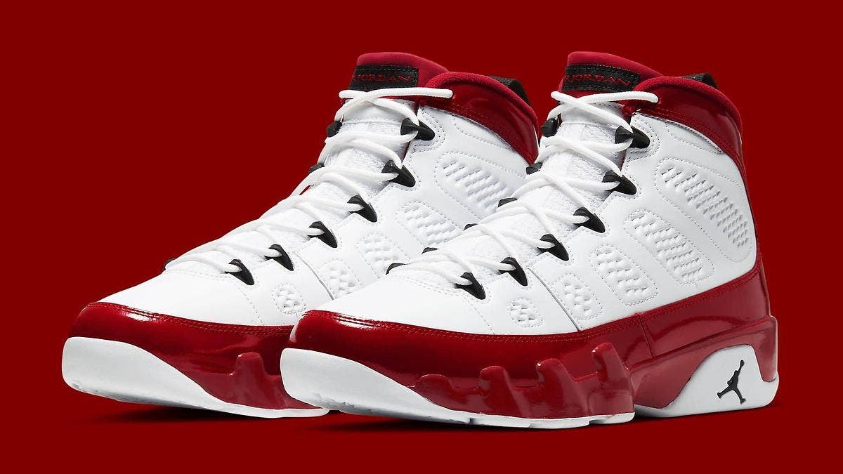 The 'Gym Red' Air Jordan 9 is a new colorway that looks like it could have been part of the original run. Click here to learn when you can cop a pair.
