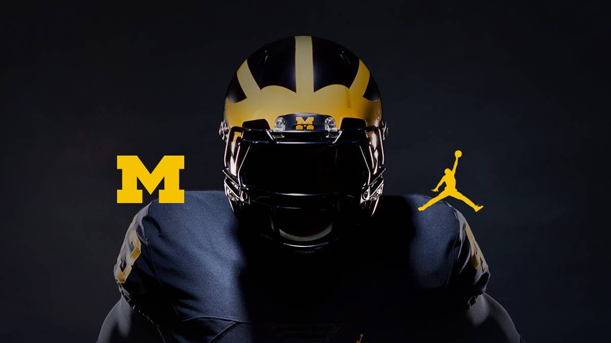 Jordan Brand prepares more Air Jordan 11 cleats for the upcoming NCAA football season with the latest being the University of Michigan dressed in the blue and maize colorways.