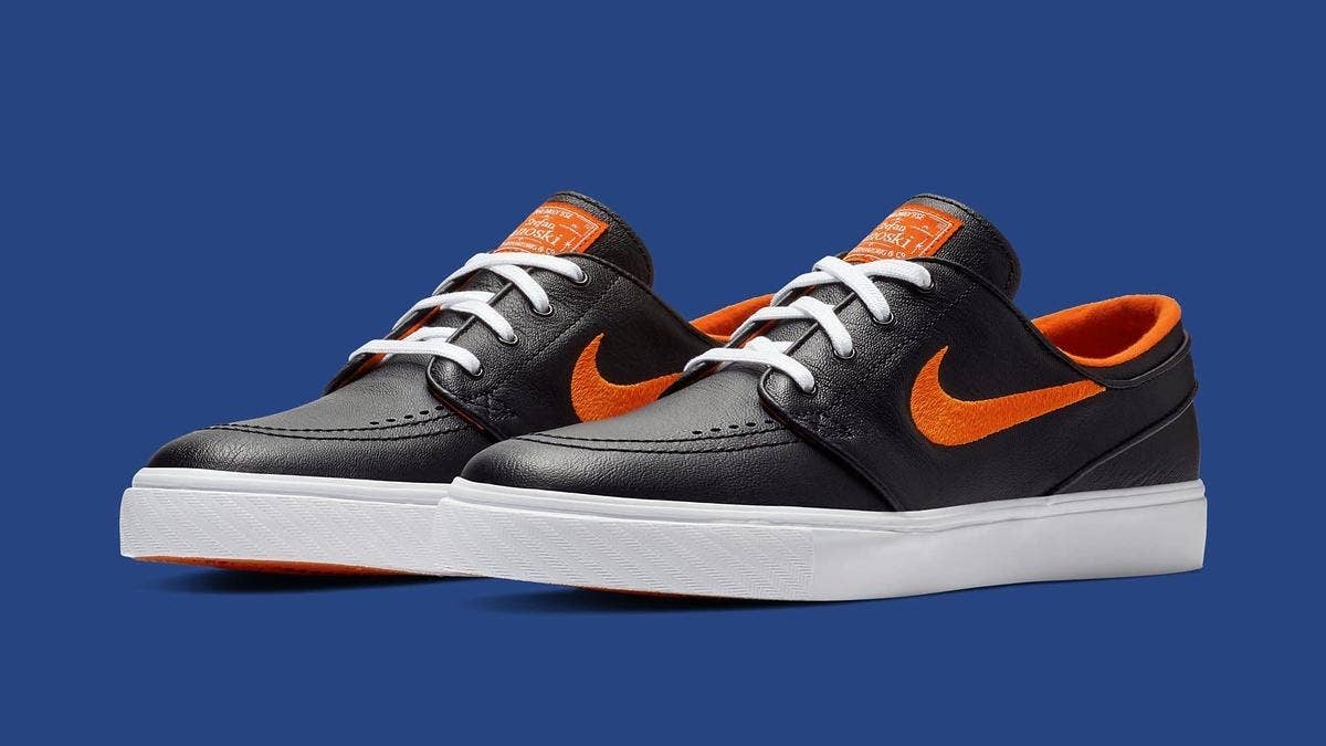 Images have surfaced of two pairs of of Stefan Janoskis from the upcoming NBA x Nike SB pack that represent the New York Knicks and Los Angeles Lakers.