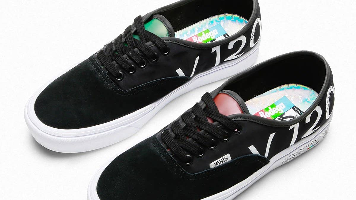 Boston-based boutique Bodega has unveiled its new Vault by Vans Authentic collaboration inspired by blank VHS tapes.