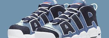 A Better Look at the 'Denim' Nike Air More Uptempo | Complex