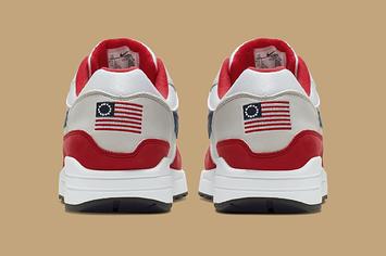 Nike Air Max 1 'Fourth of July' CJ4283 100 (Heel)