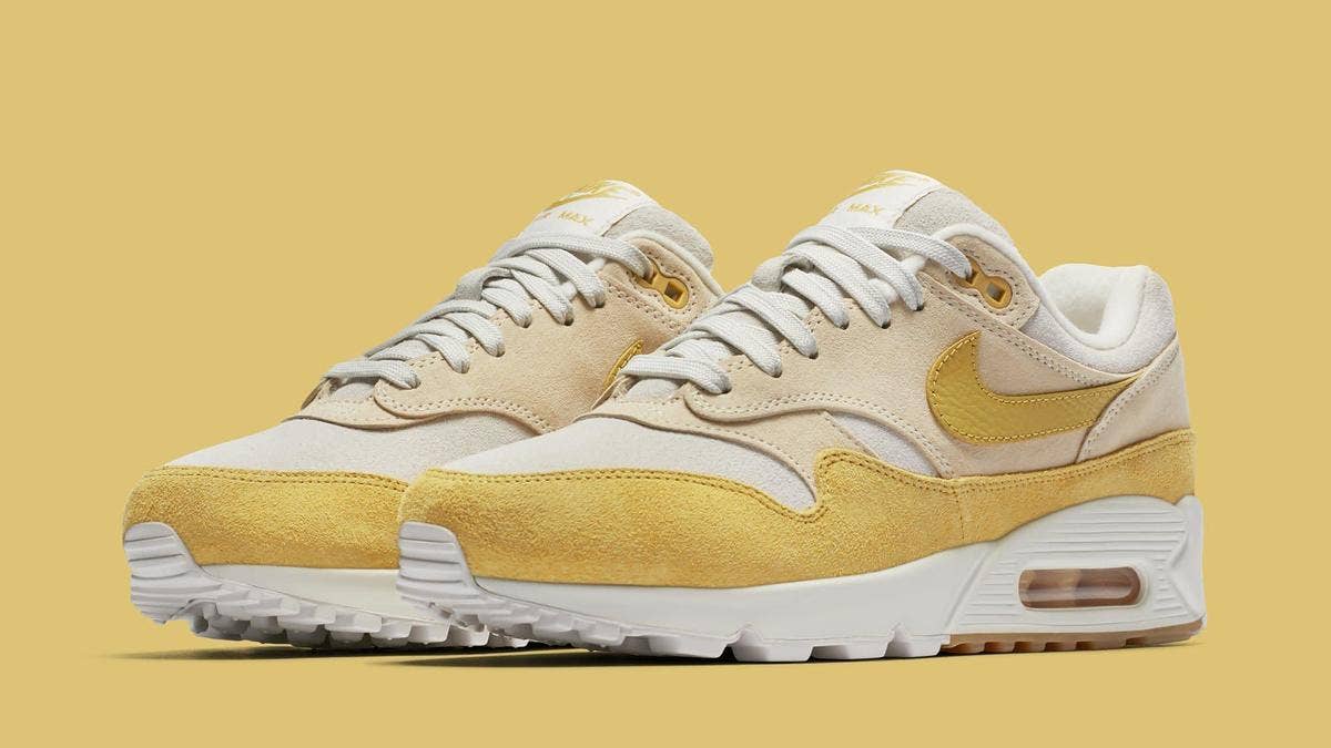 Following its initial launch in June, the Nike Air Max 90/1 hybrid, blending elements of Air Maxes 1 and 90, will next release in a new 'Guava Ice' colorway exclusively for women.