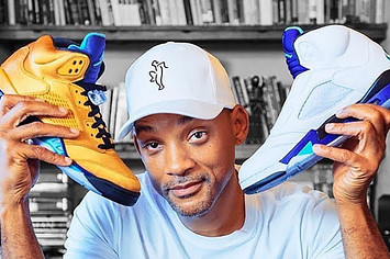 Will Smith With Air Jordan 5 'Fresh Prince'