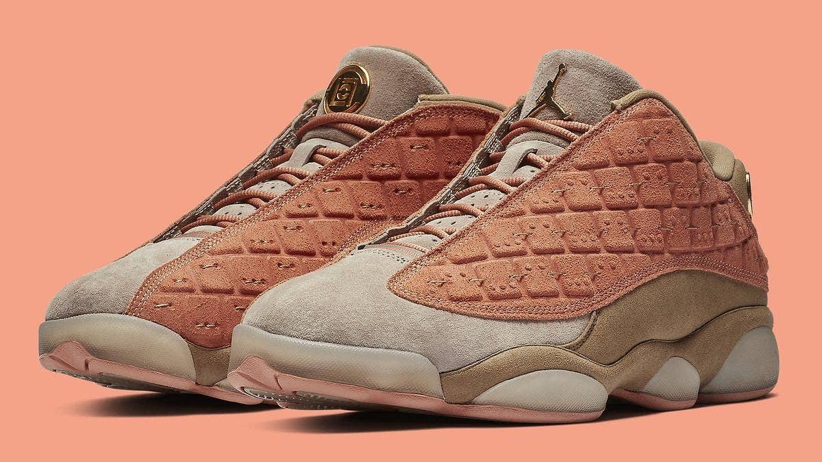 The release date and details for Clot's new Air Jordan 13 Low collaboration. Preview the upcoming sneakers here.