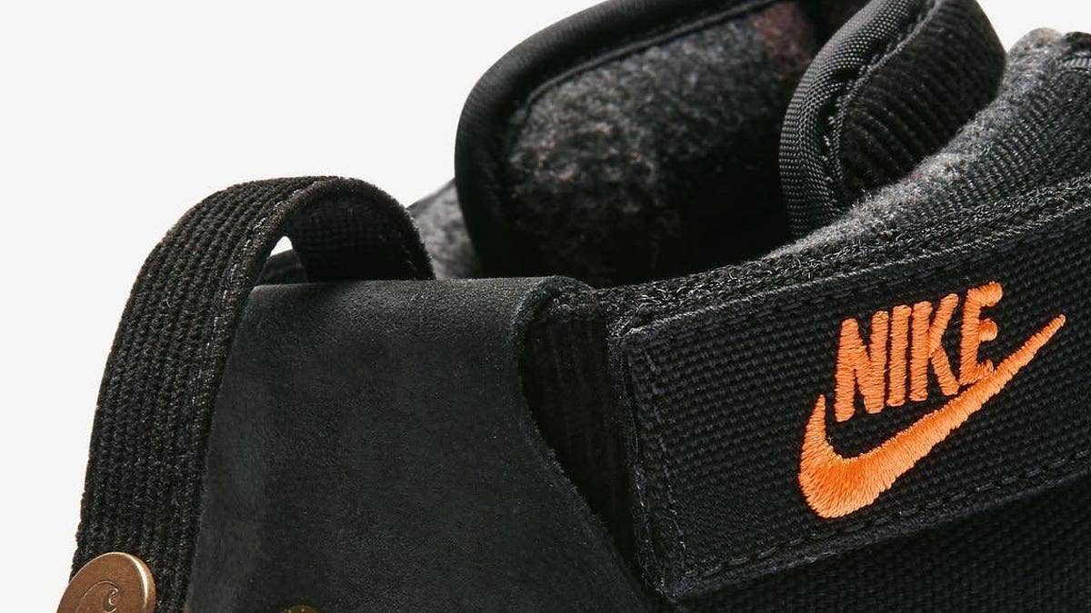 Workwear brand Carhartt WIP and Nike have a third sneaker coming for their forthcoming fall collaboration in the form of the Nike Vandal High Supreme. 