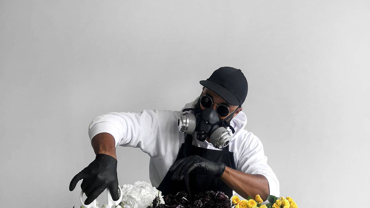 Artist Mr. Flower Fantastic explains how he creates his art, to look like some of his favorite sneakers, out of flowers, his love for sneakers, and what it was like to make shoes for Serena Williams at the U.S. Open.