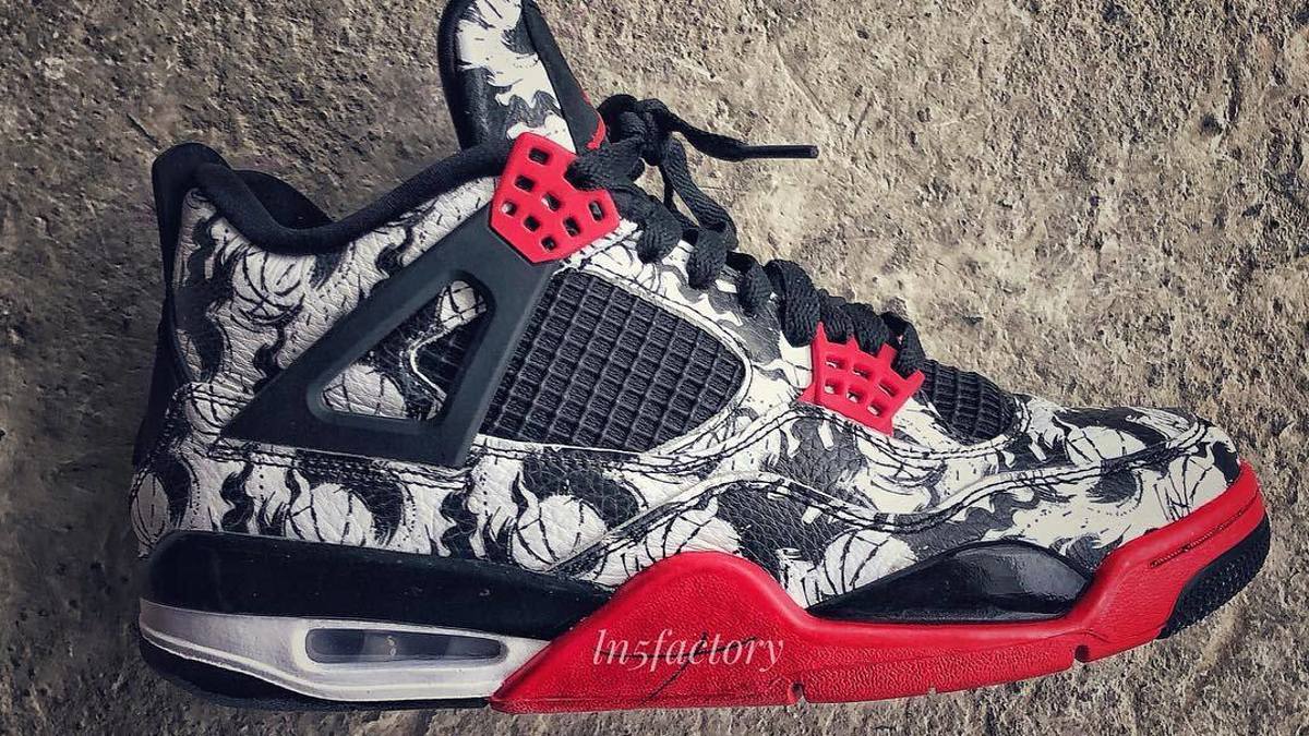 Jordan retro 4 shop tattoo release date