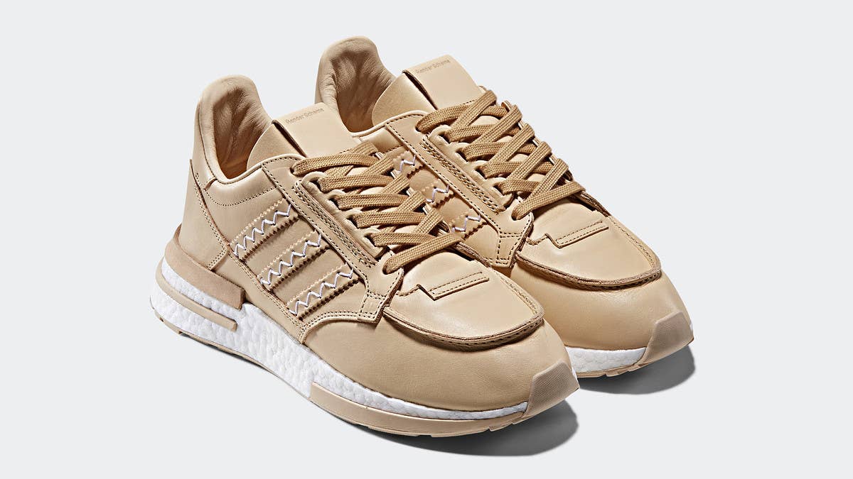 Japanese luxury brand Hender Scheme has collaborated once again with Adidas. This time, the brands have created premium leather versions of the ZX 5000.
