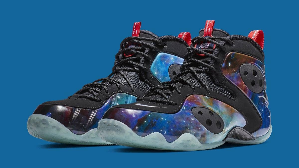The 2019 version of the 'Galaxy' Nike Zoom Rookie is expected to re-release on Feb. 22, 2019, which is a week following the NBA All-Star Weekend festivities.