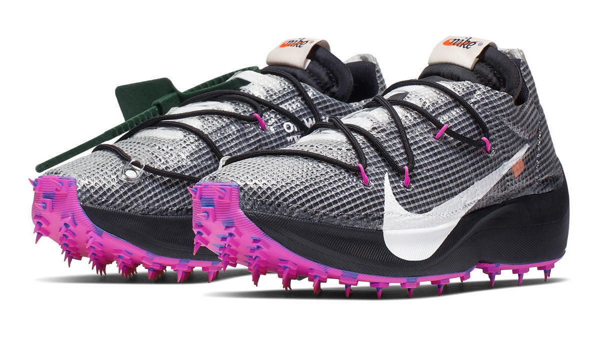 off white x wmns vapor street laser fuchsia