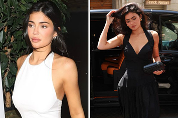 Copy Kylie Jenner's Matching Choker & Dress For An Updated '90s Look — PHOTO