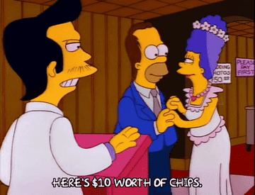 GIF from "The Simpsons"