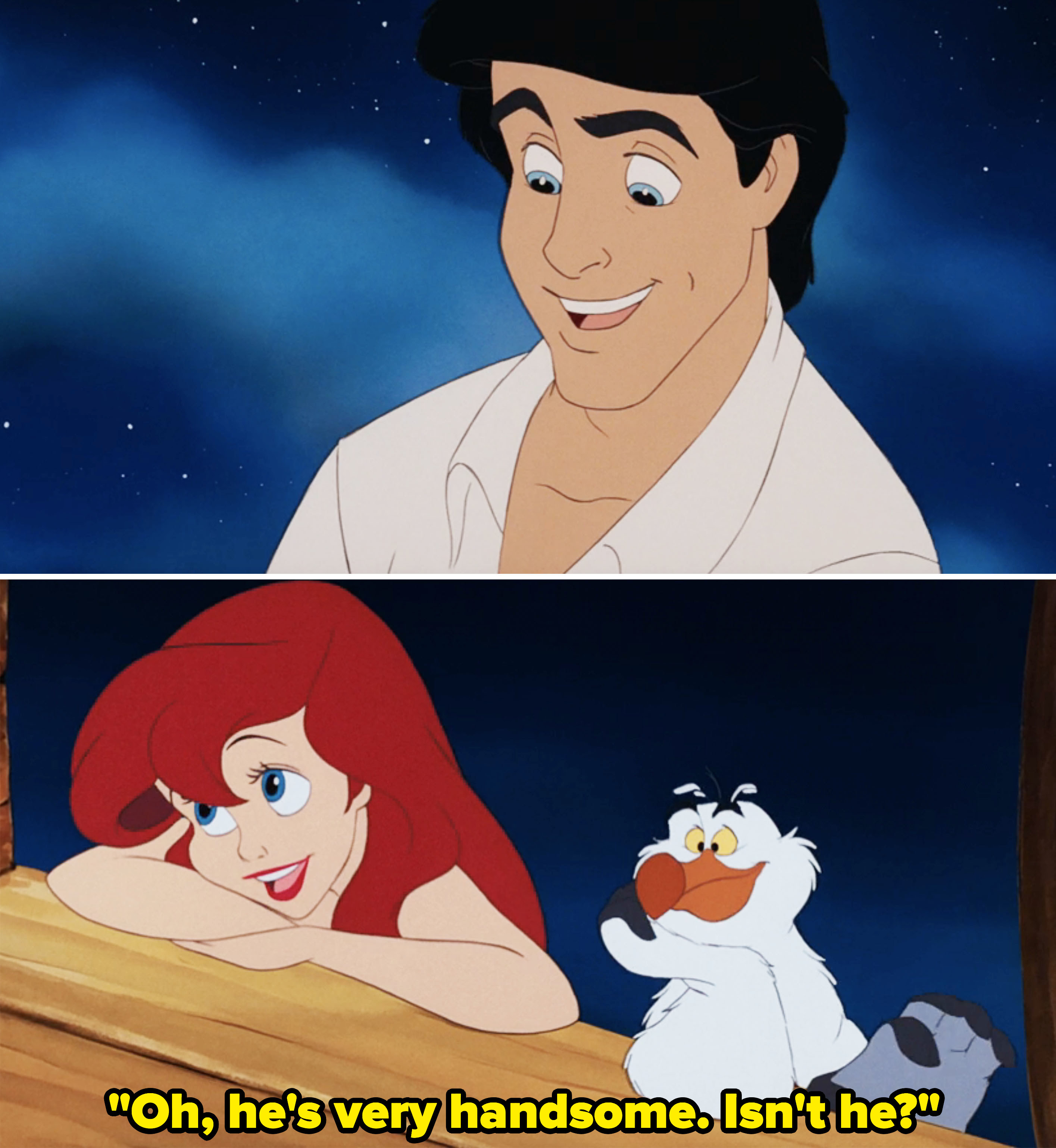 Ariel And Prince Eric Go Perfectly With The Little People Disney