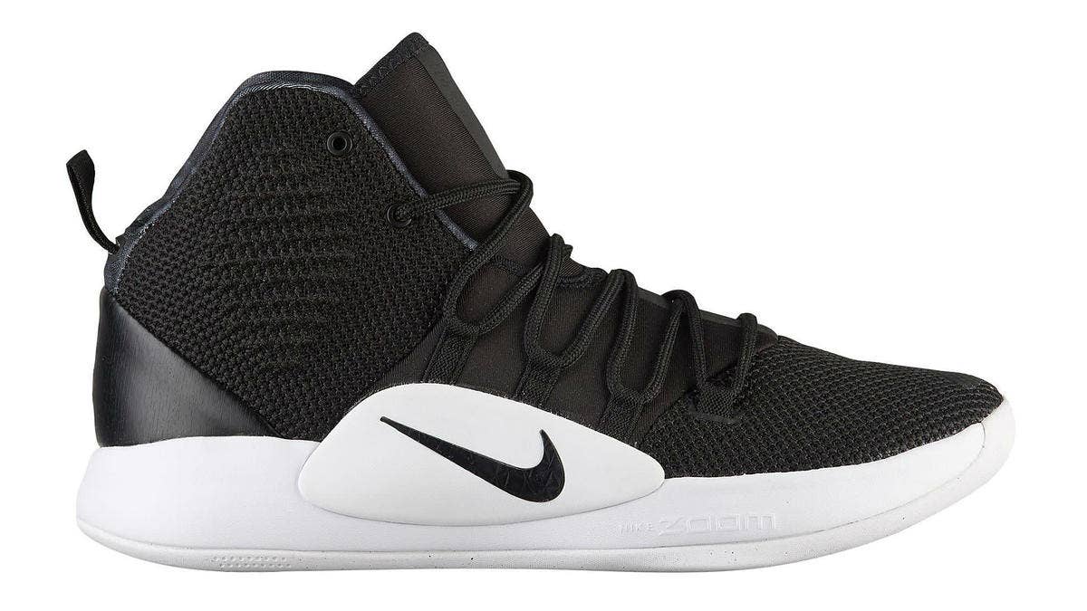 Ten years after launching the first model, Nike Basketball introduces the Hyperdunk X (or Hyperdunk 2018), set to release in several colorways for $130 in August 2018.